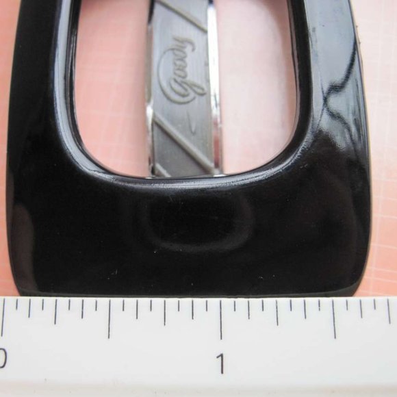 Goody Slide Proof Plastic Open Rectangle Hair Barrette Secure Tight Stay Put Fit - Picture 8 of 8